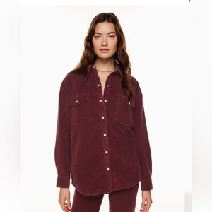 Denim Forum the nina corduroy western Shirt